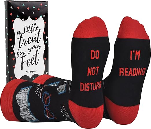 Cavertin Women's Novelty Socks with Gift Box Cat Lover
