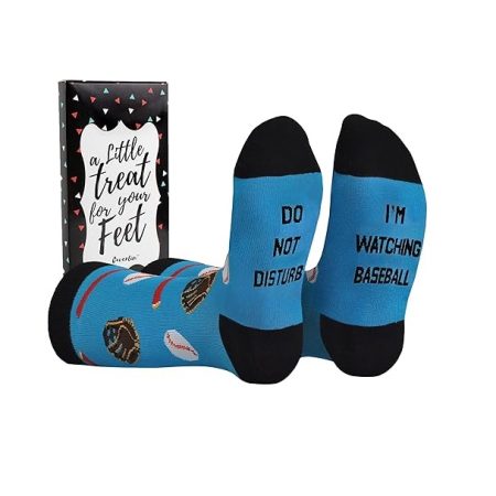Cavertin Men's Funny Socks Hunting Fishing Football