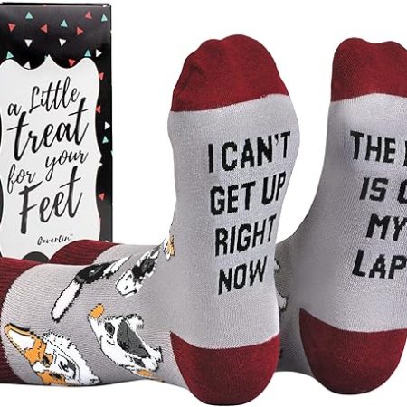 Cavertin Women's Novelty Socks with Gift