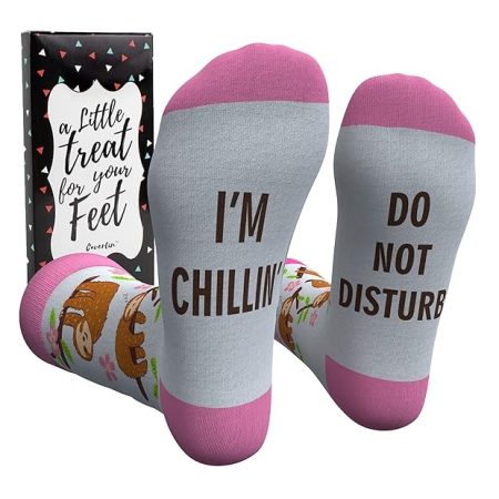 Cavertin Women's Novelty Socks with Gift Box Cat Lover Dog