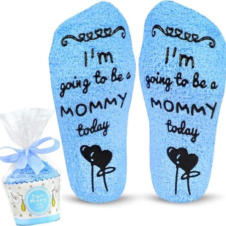 Mommy Blue Socks